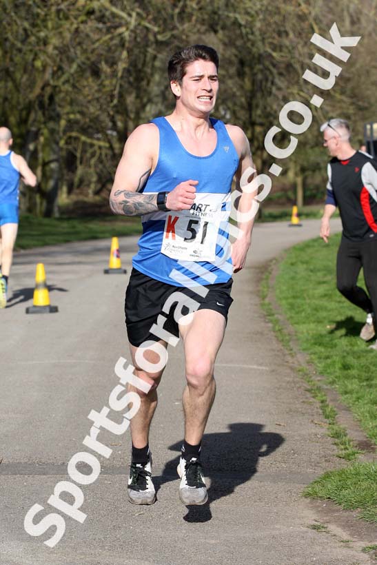Mens Northern 12 Stage Road Relay, Stanley Park, Blackpool. Photo: David T. Hewitson/Sports for All Pics